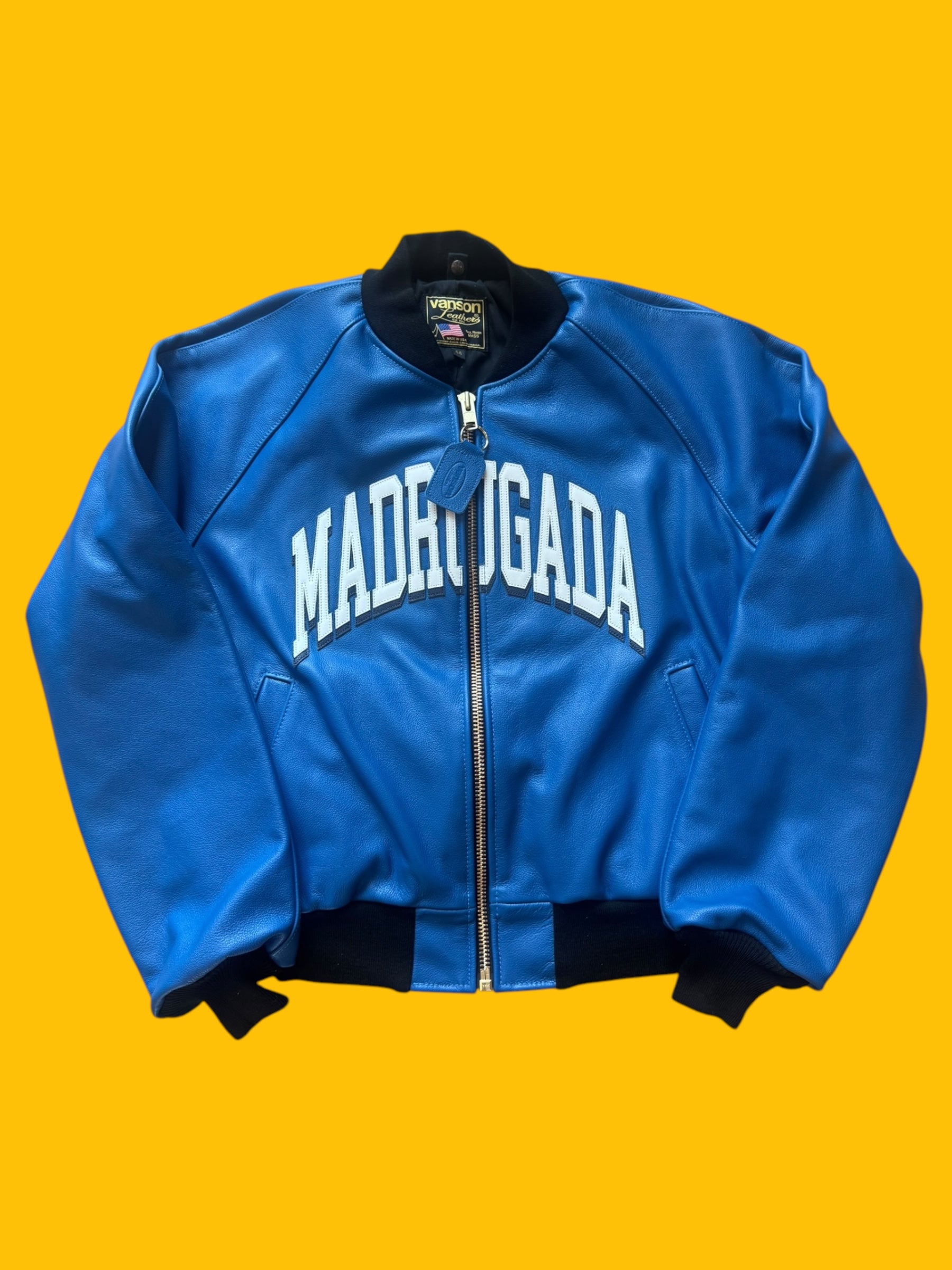 Logo Varsity Jacket (Madrugada x Vanson) SURF
