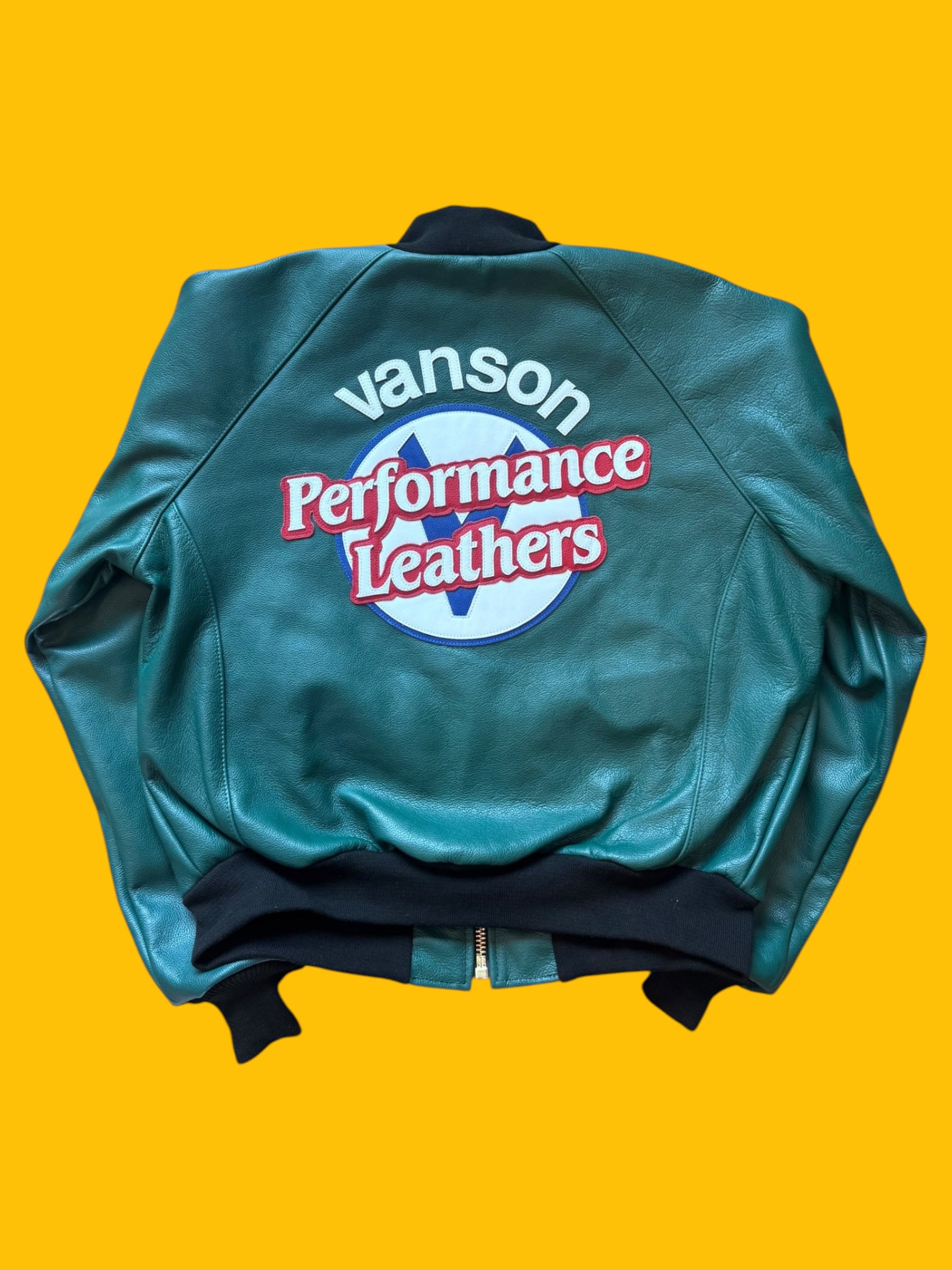Logo Varsity Jacket (Madrugada x Vanson) RGRN