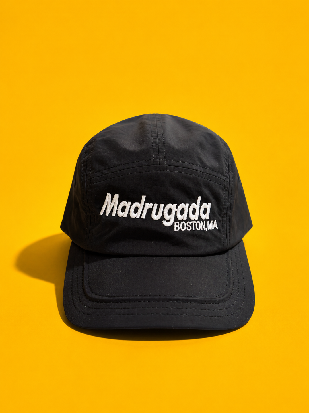 "Madrugada" Logo Five-Panel Cycling Cap