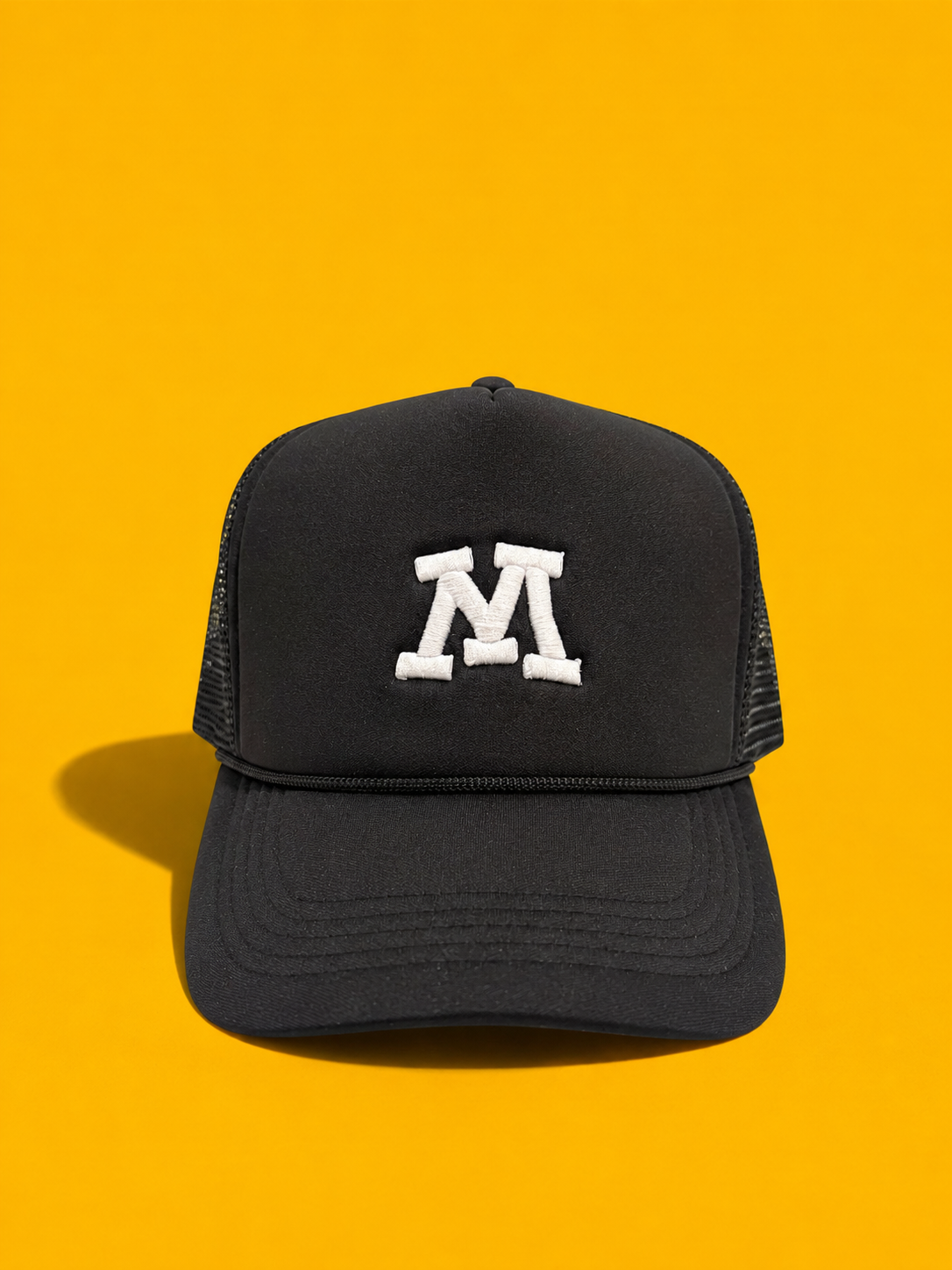 "M" Logo Trucker Hat