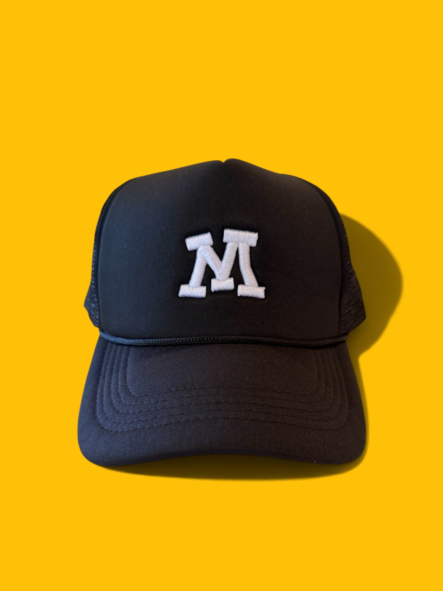 "M" Logo Trucker Hat