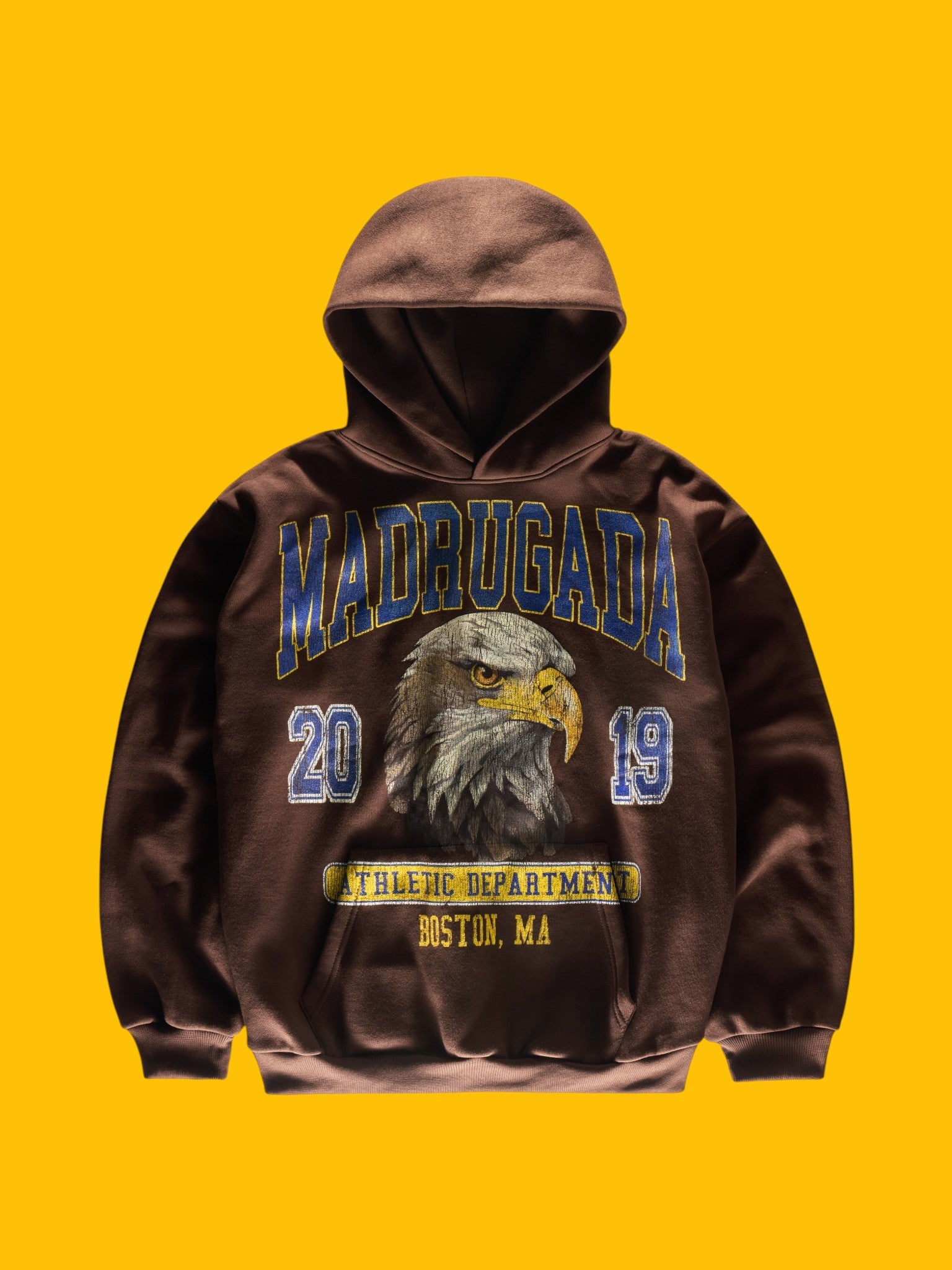Hyper Blue & Aged Saffron Madrugada Mascot Hoodie