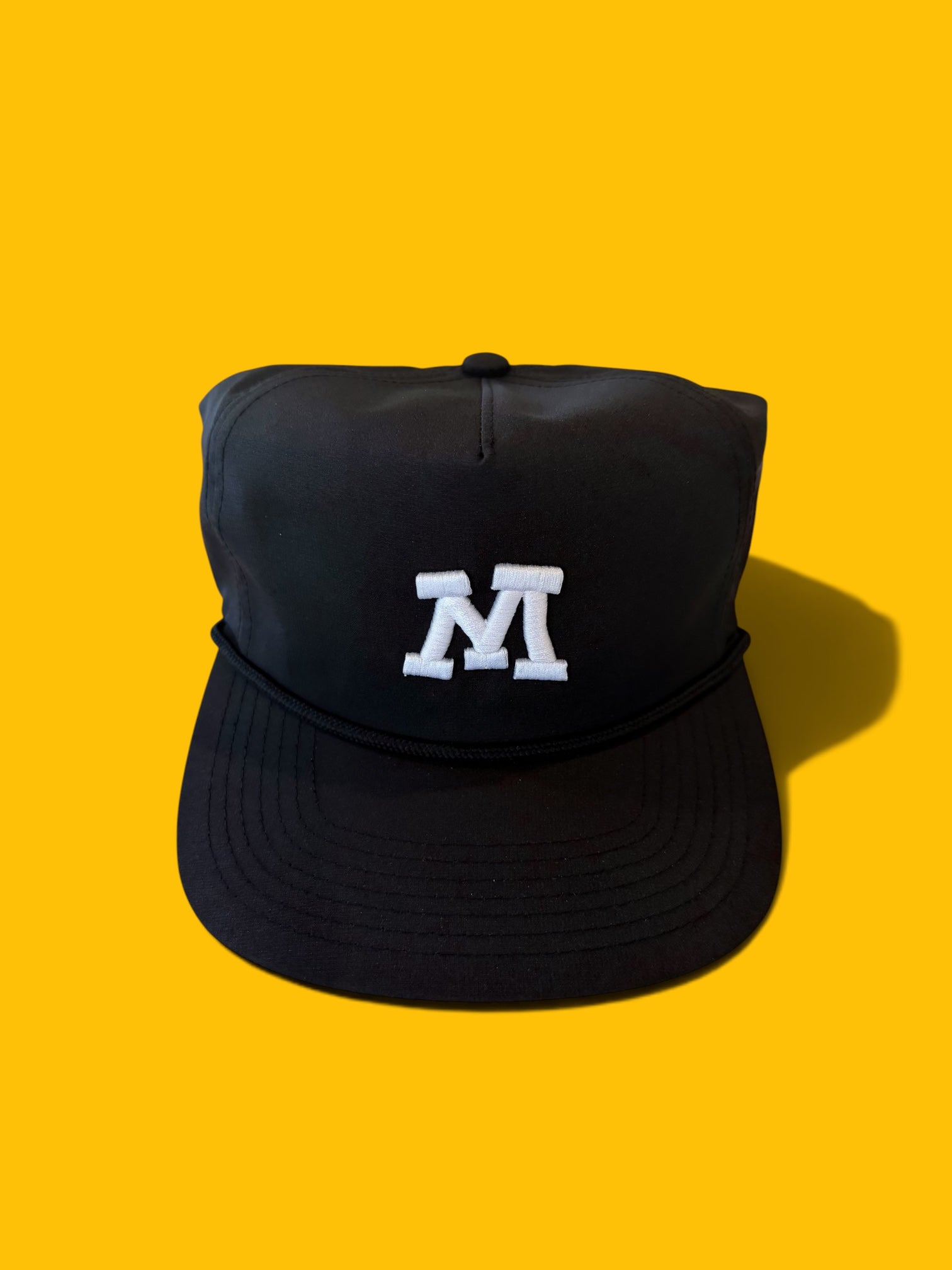 "M" Nylon Rope Cap