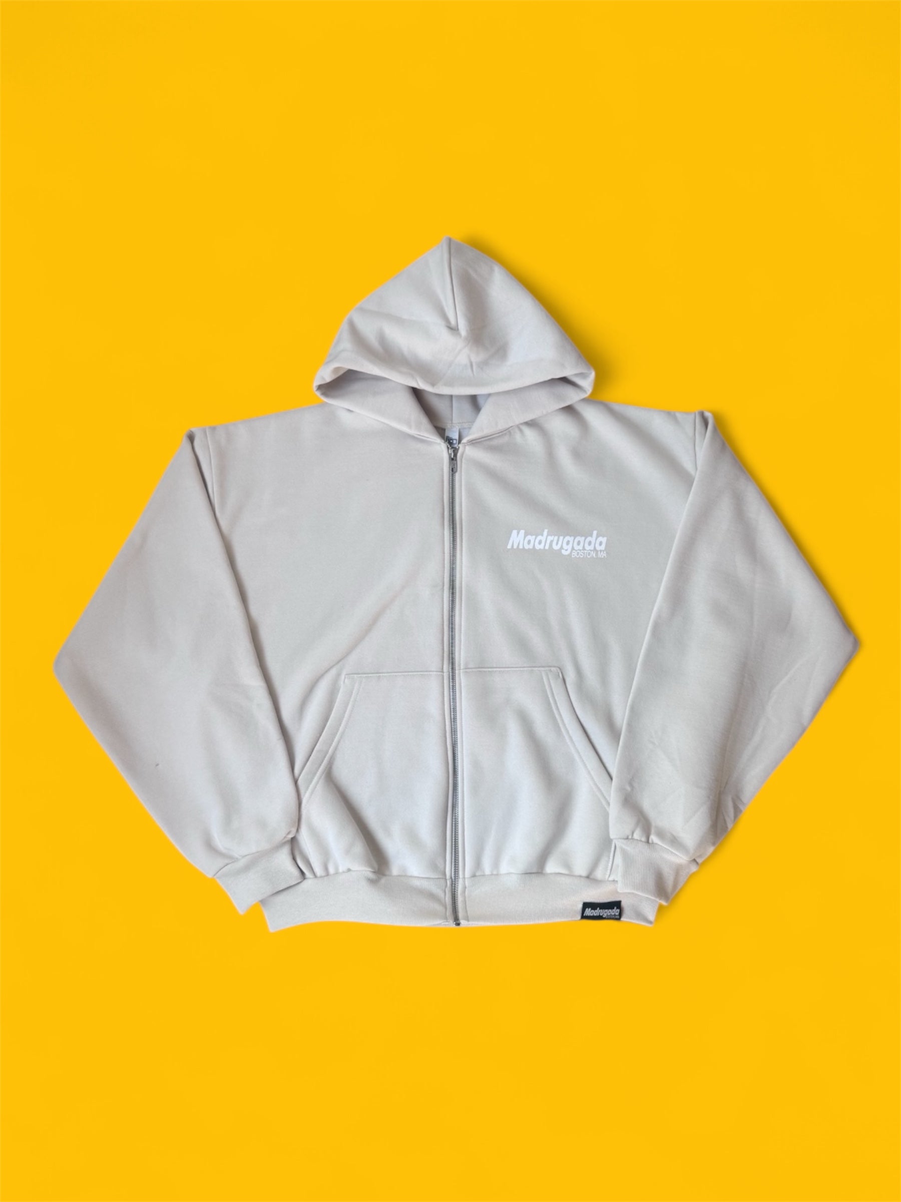 Madrugada Boston (Logo) Box Zip Up Hoodie