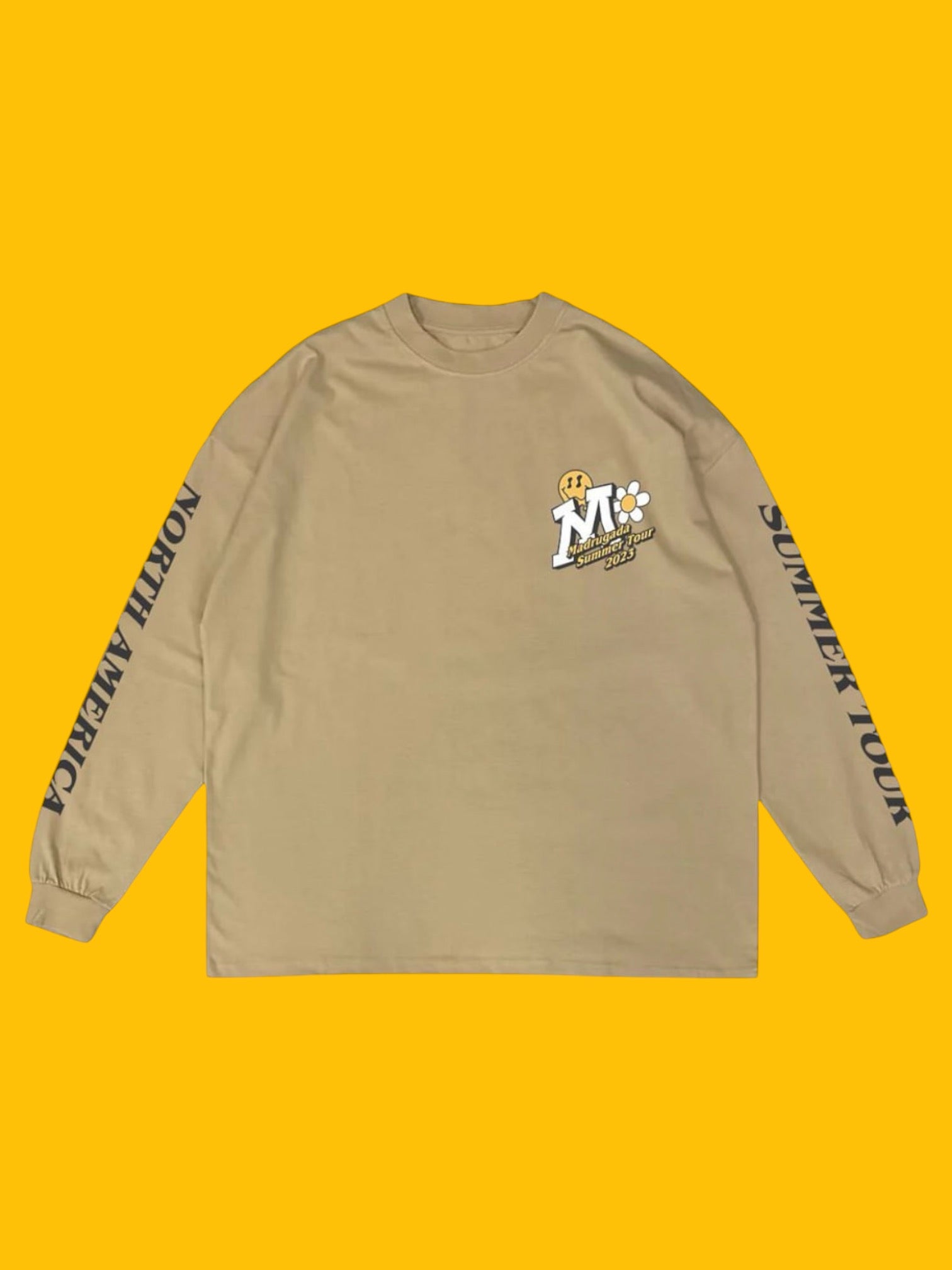 The Summer Tour - Smiles & Sunflower Long Sleeve Tee