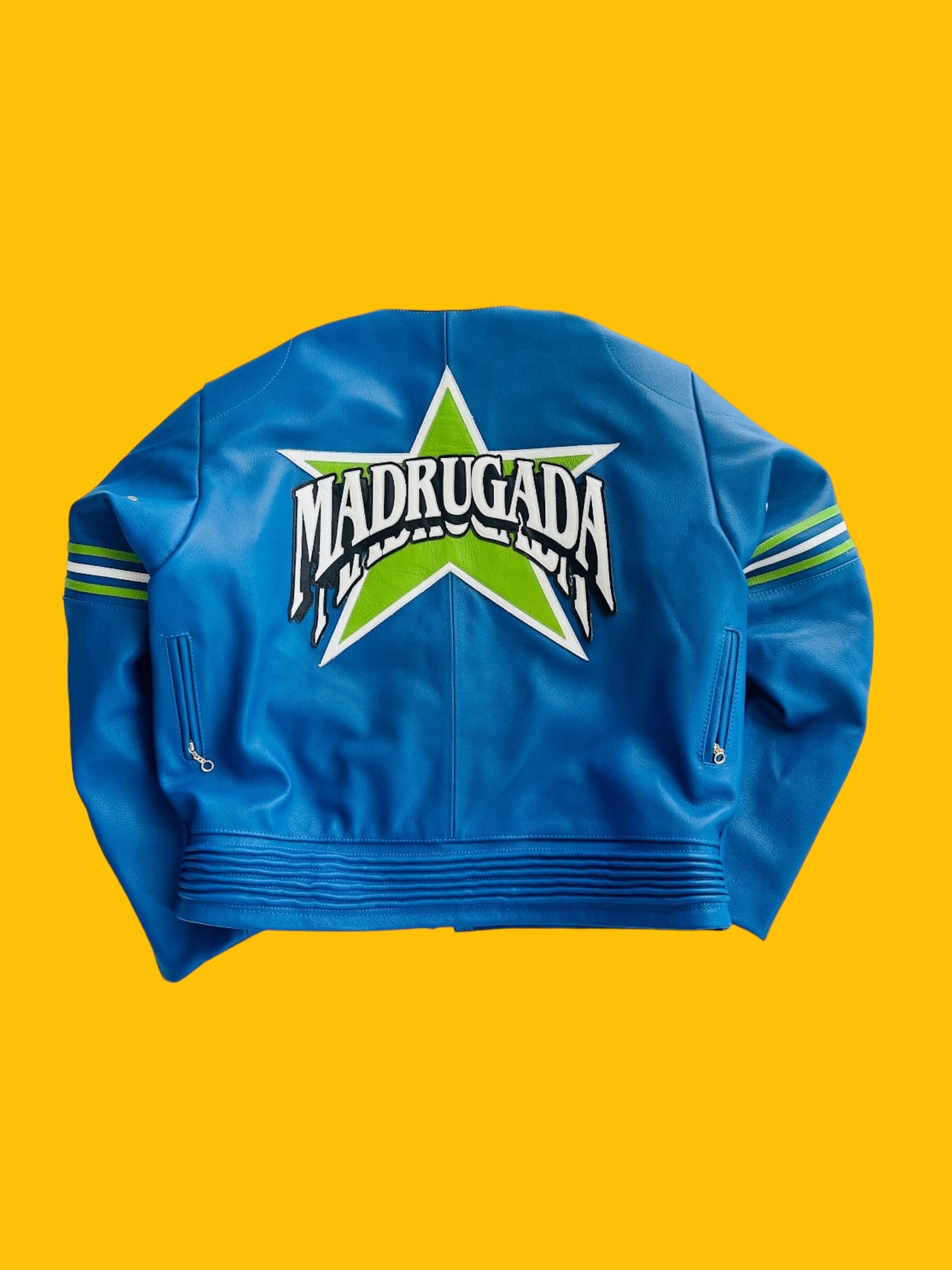 Madrugada x Vanson Star Jacket (Surf Blue)