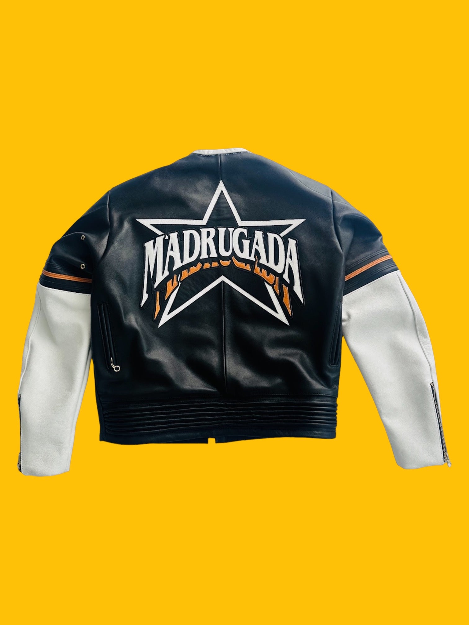 Madrugada x Vanson Star Jacket (Black)