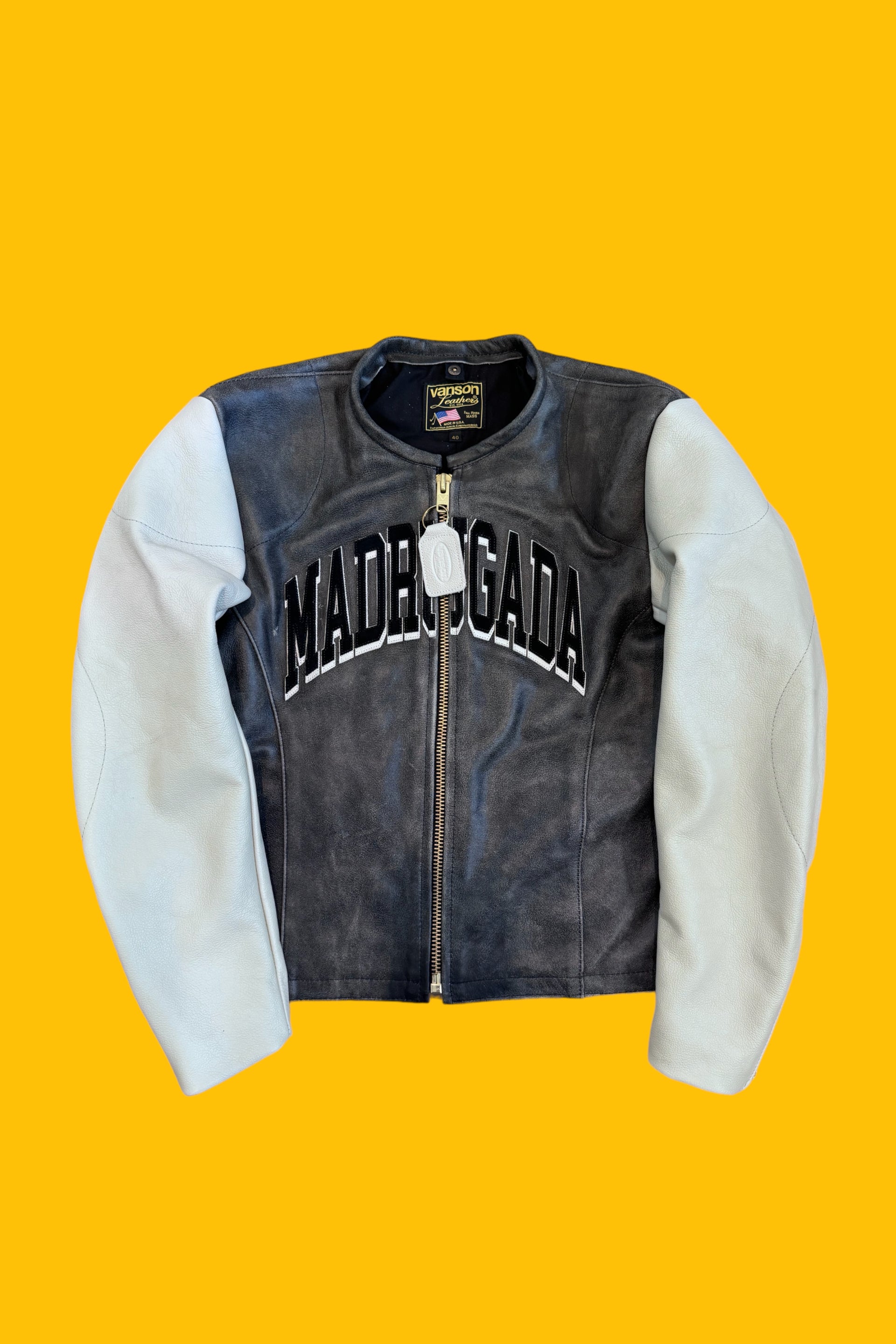 Madrugada x Vanson Varsity Ace Jacket