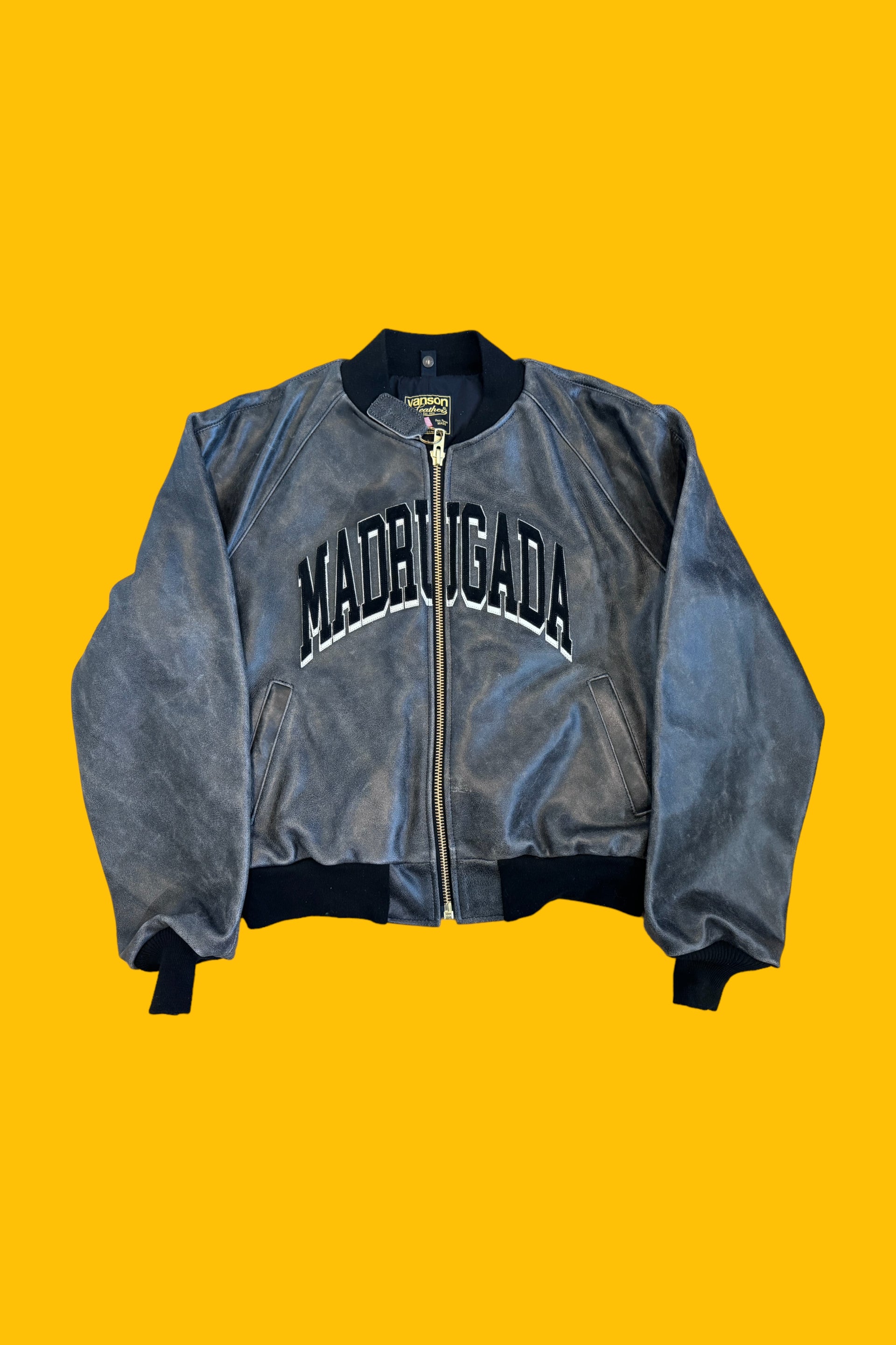 Madrugada x Vanson Varsity Jacket