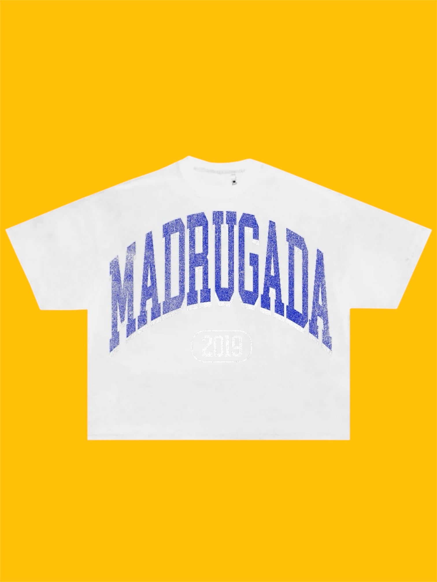 Madrugada Collegiate Box T-Shirt (Blue)
