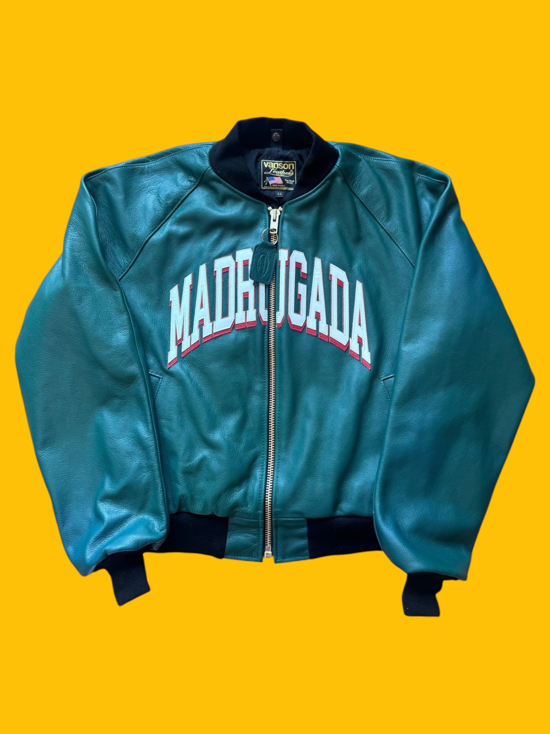 Logo Varsity Jacket (Madrugada x Vanson) RGRN