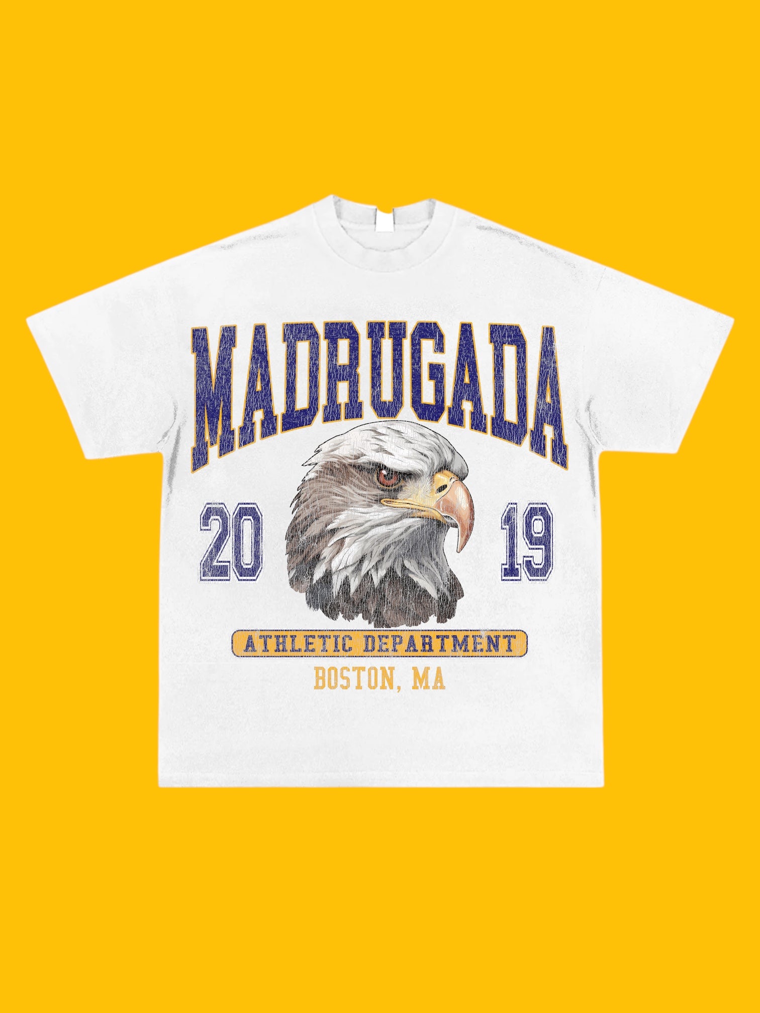 Hyper Blue & Aged Saffron Madrugada Mascot Tee