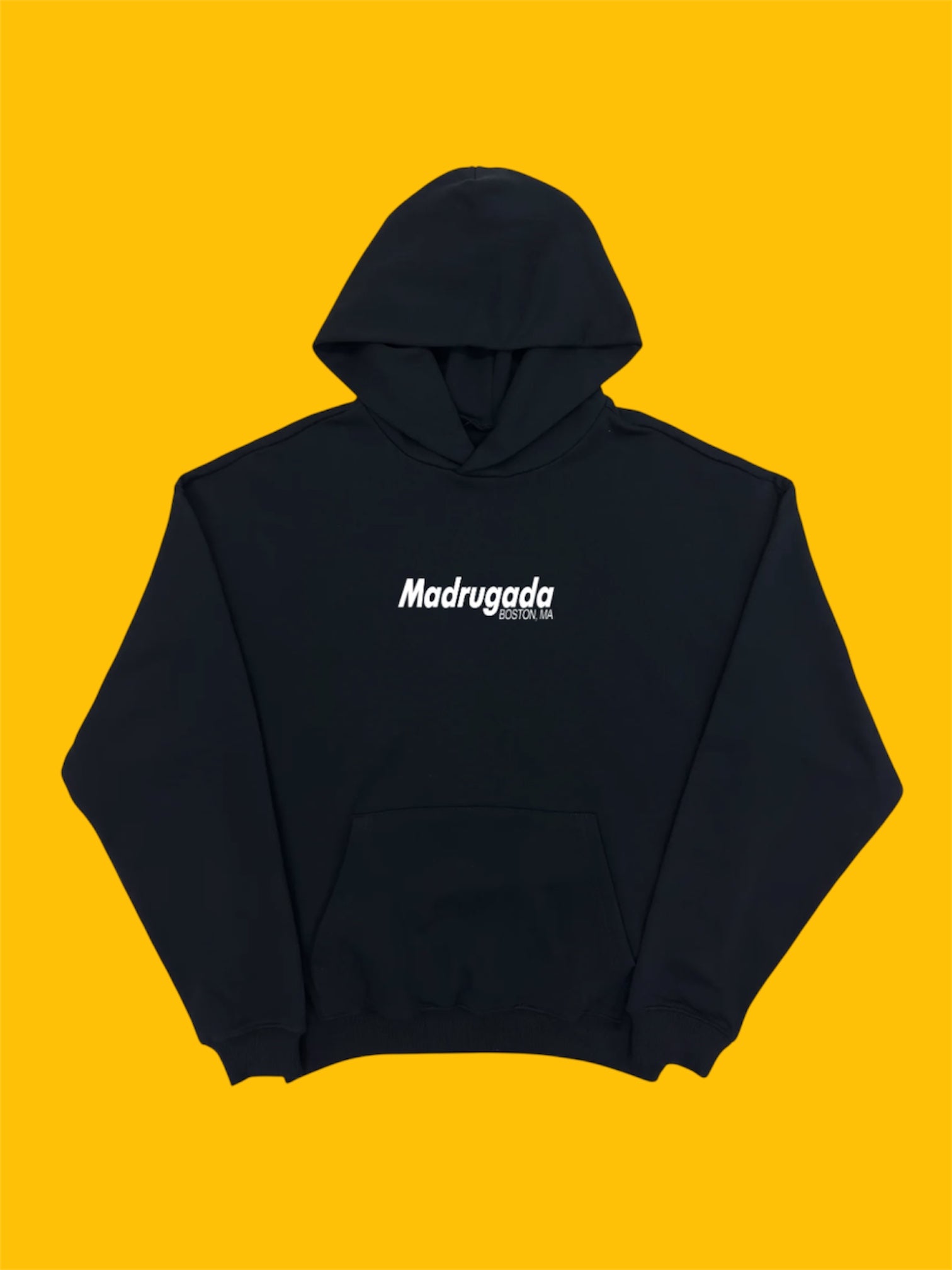 Madrugada Boston Logo Hoodie