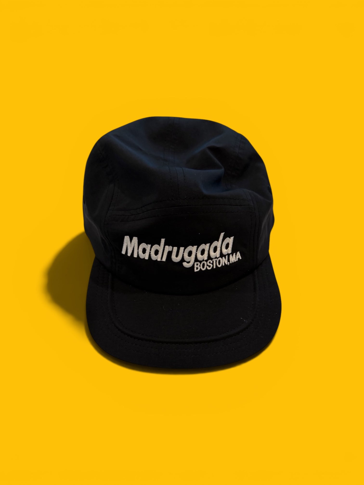 "Madrugada" Logo Five-Panel Cycling Cap